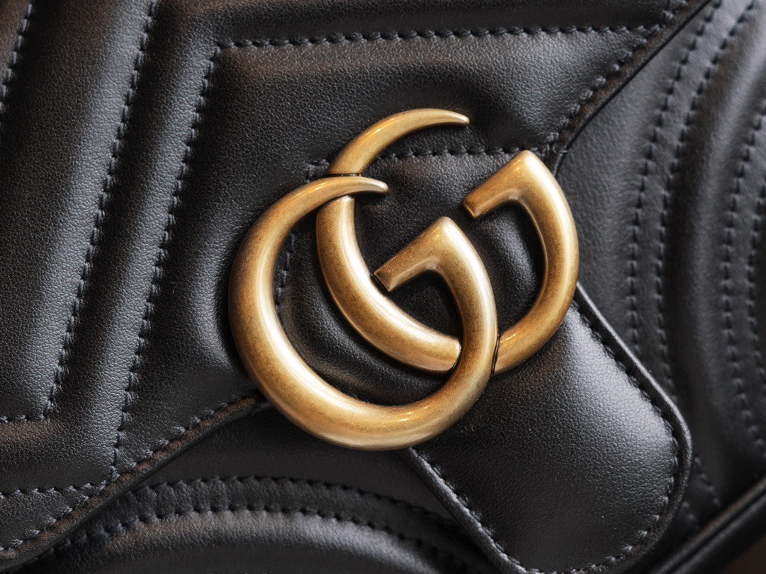 GG MARMONT QUILTED MINI TOTE BAG