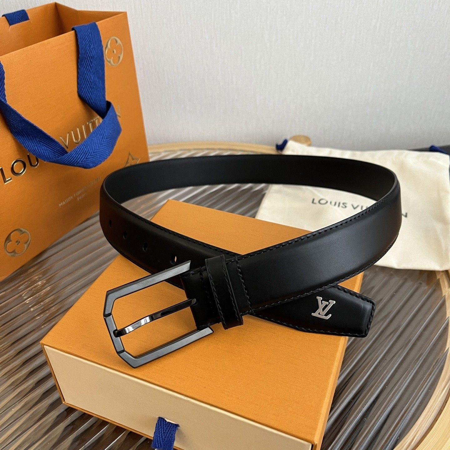 LV Pin Heritage 35mm Belt