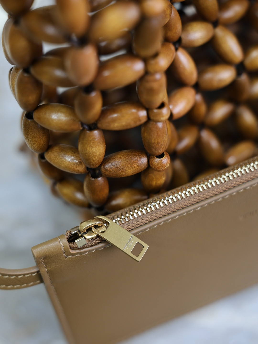 Y*L le 5 à 7 wood beads 23x22x8.5cm