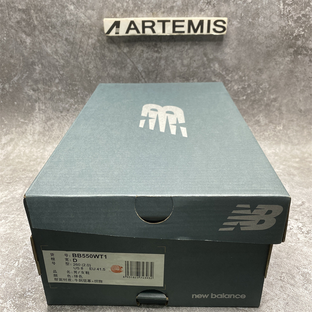 New Balance 550 White Green