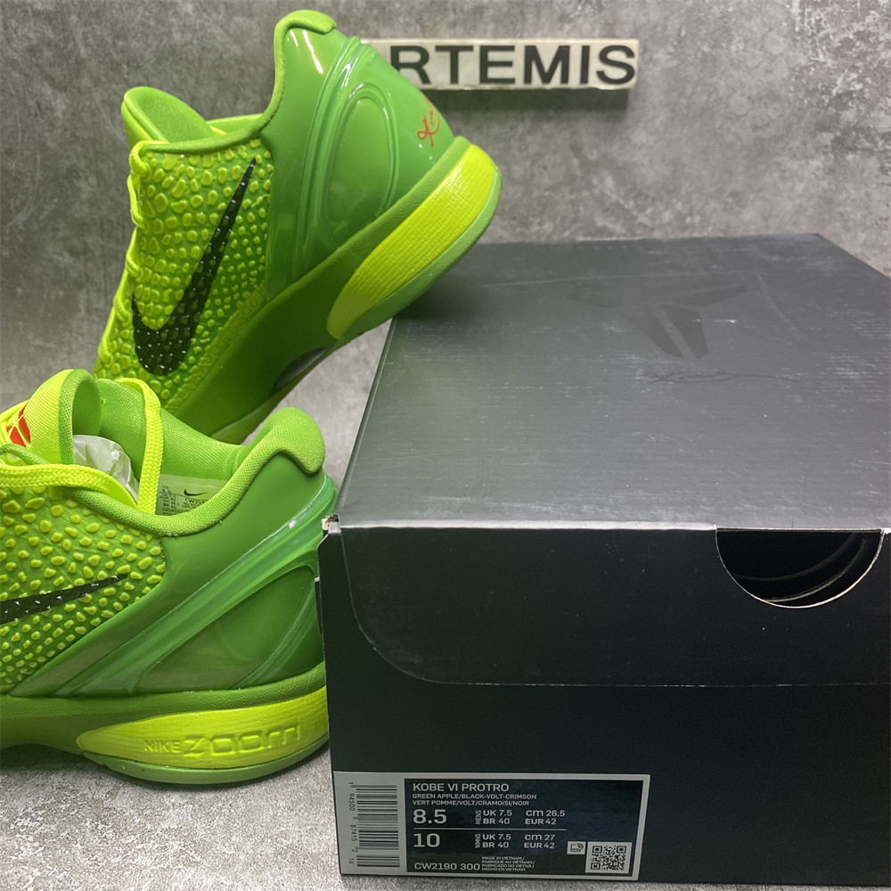 Nike Kobe 6 Grinch