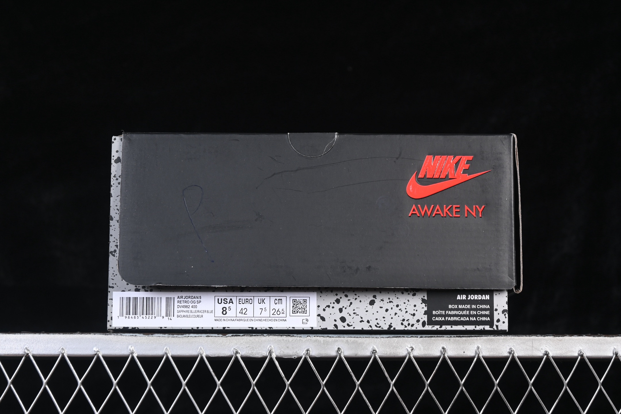 UA Air Jordan 5 x Awake NY Racer Blue