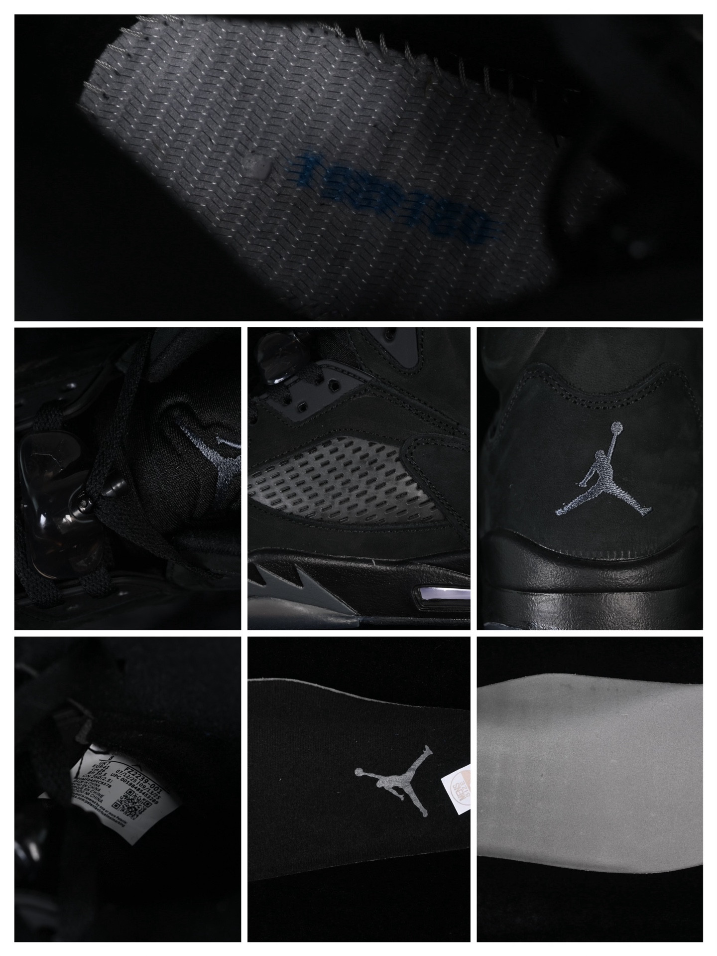 UA Air Jordan 5 "Black Cat"