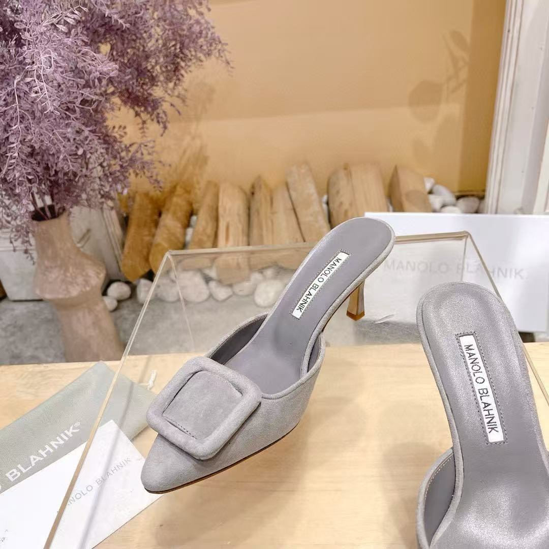 ua man010 B1ahn*k mules 7.5cm