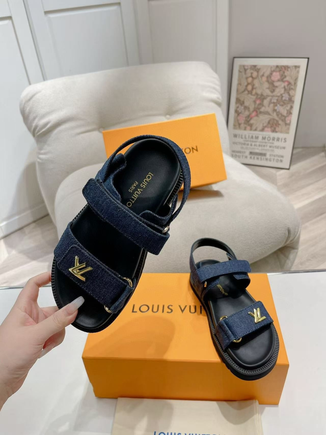 UA LV Sunset Flat Comfort Sandal