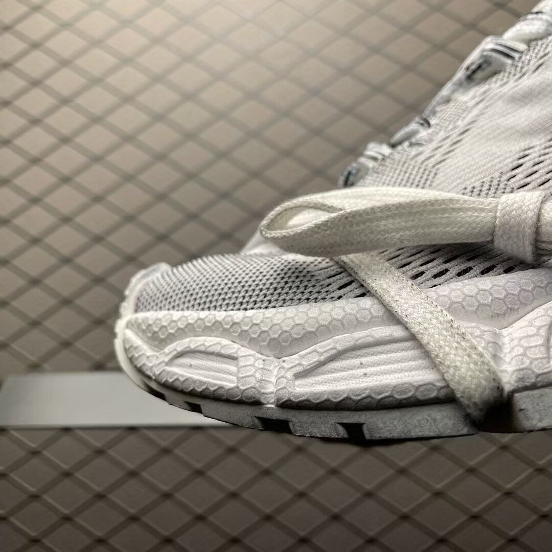 UA Balenciga 3XL Knit Sneaker White (run one size large)