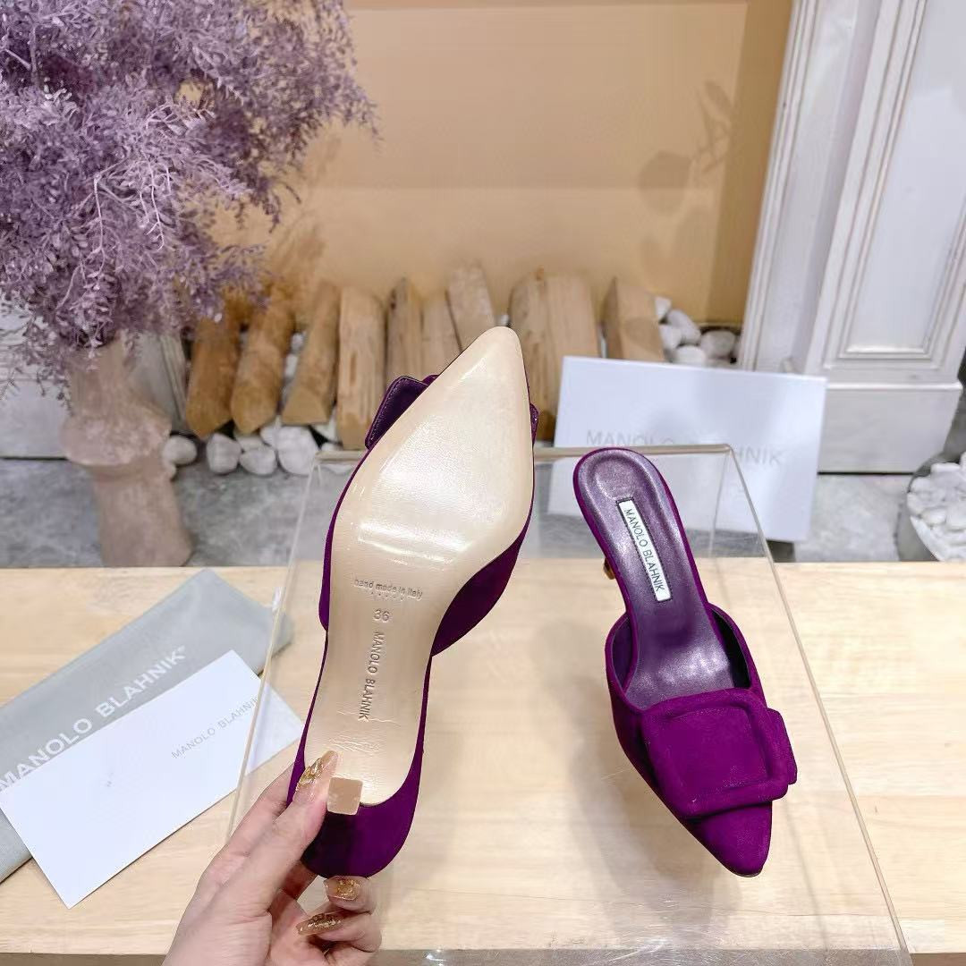 ua man010 B1ahn*k mules 7.5cm