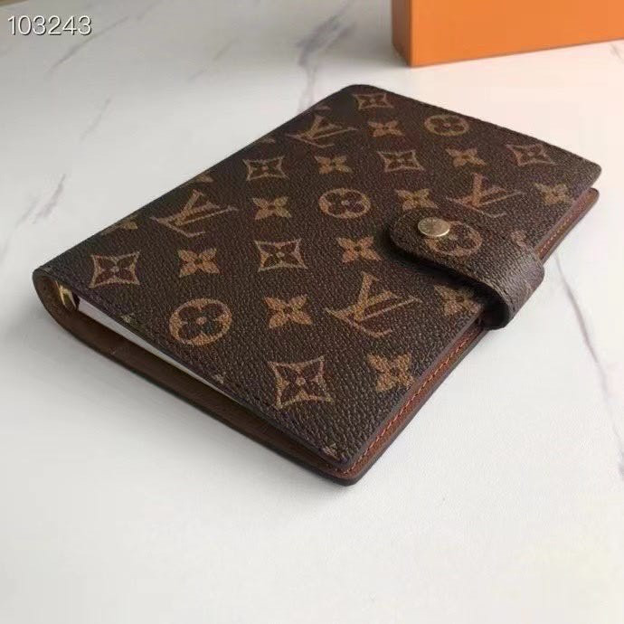 LV Medium Ring Agenda Cover R20105 14x18cm