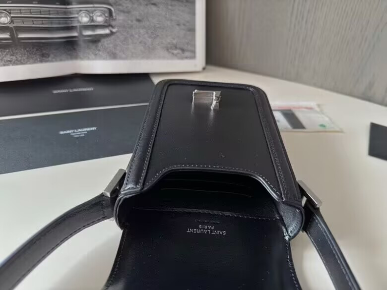 Y*L solferino mini bag in smooth leather 18 x 11 x 5 cm