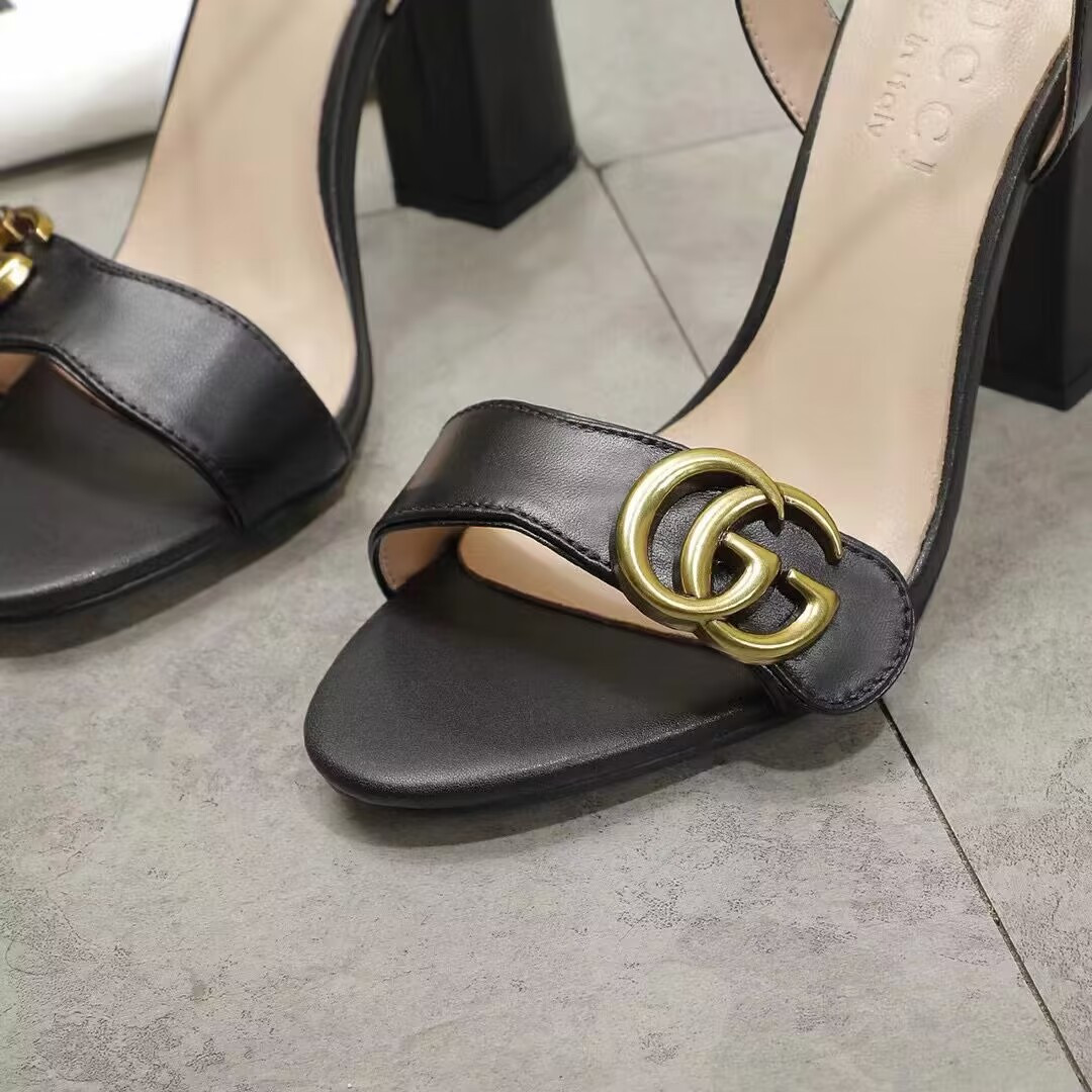 ua G*u*i horsebit heeled sandal