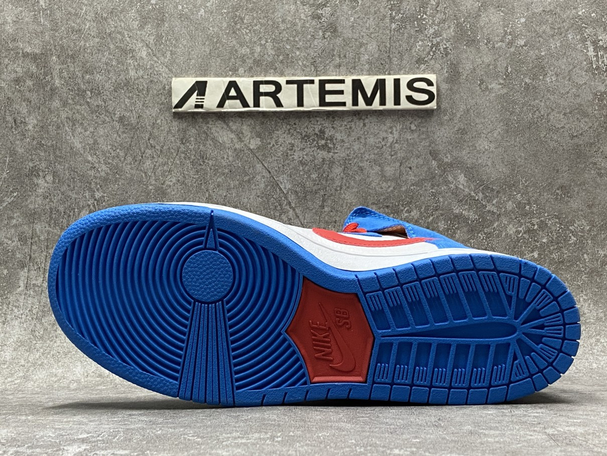 Nike SB Dunk High Kevin Perez Doraemon