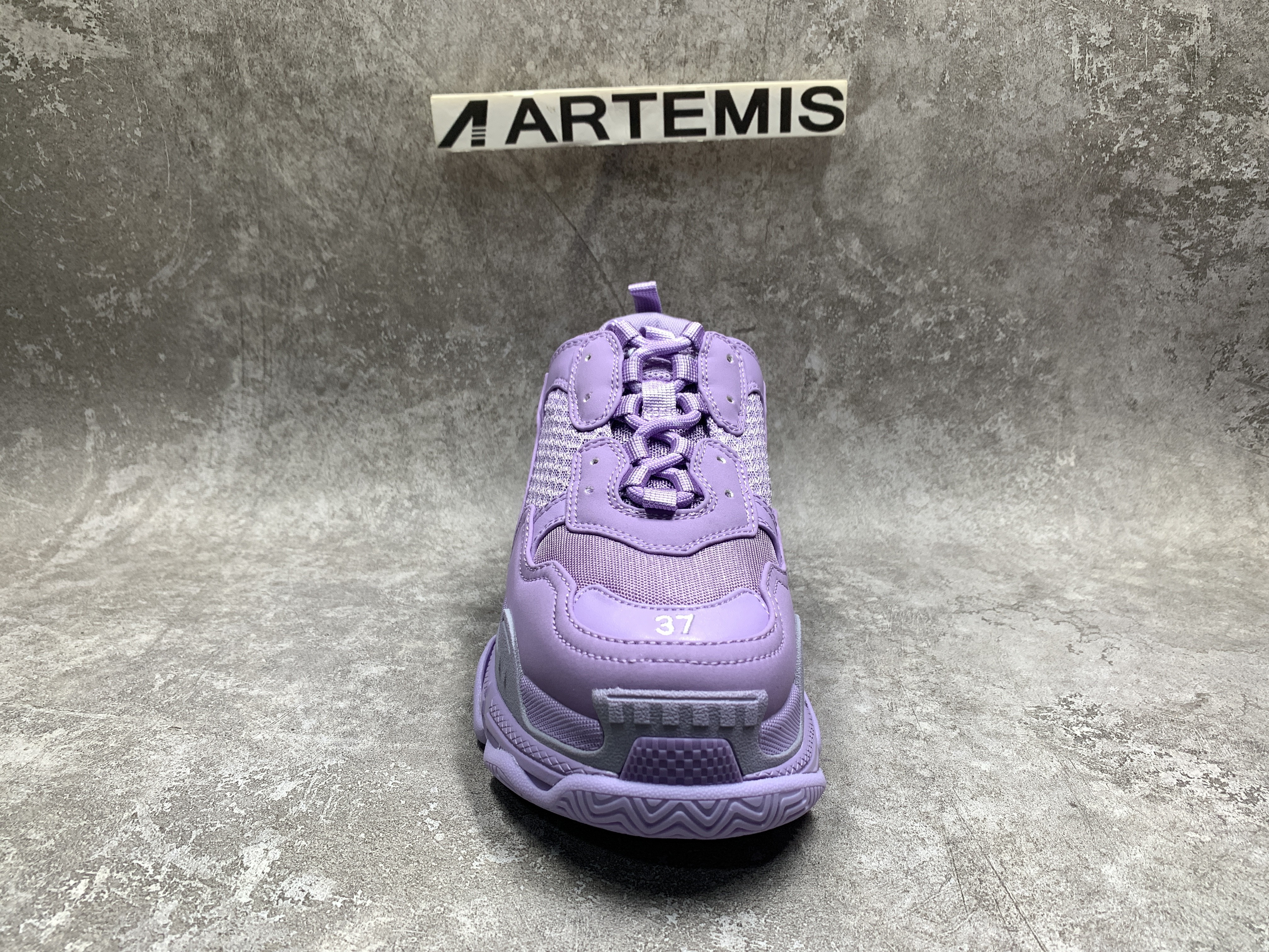 Balenciga Triple S Sneaker Purple