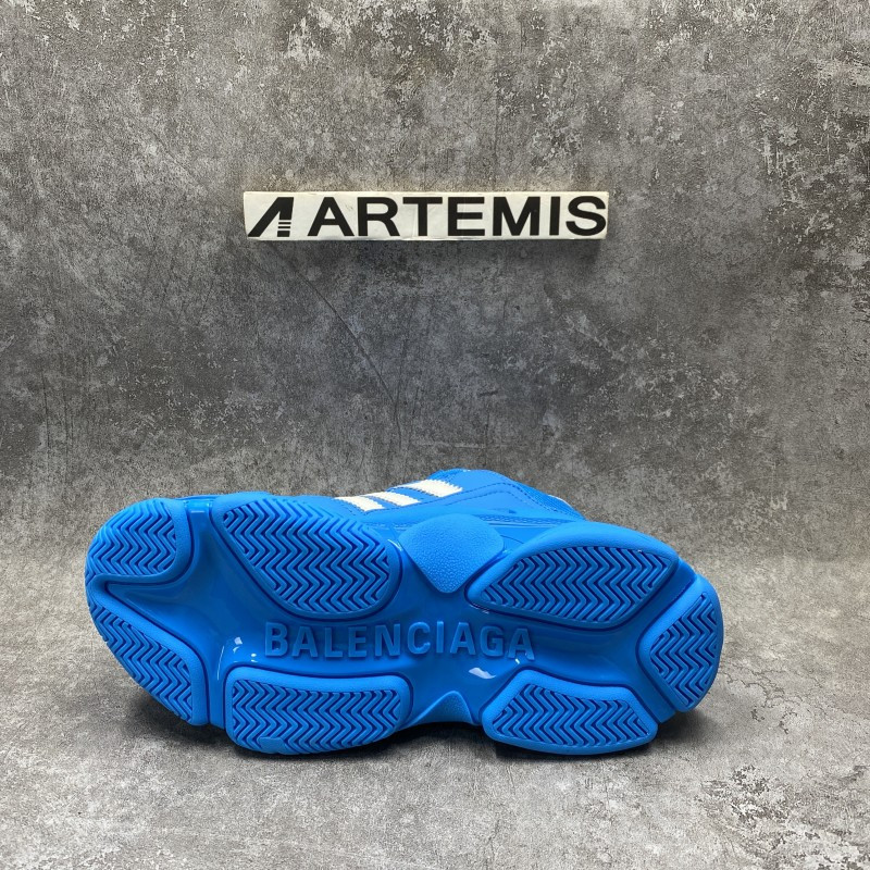 Balenciga x adida Triple S Blue White