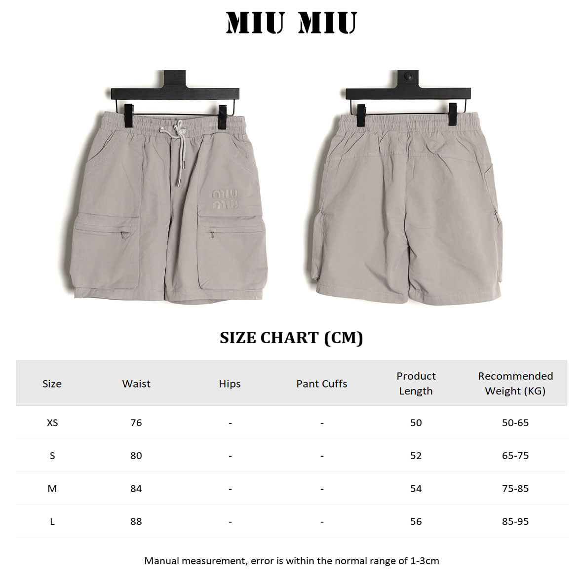MIU MIU MM shorts