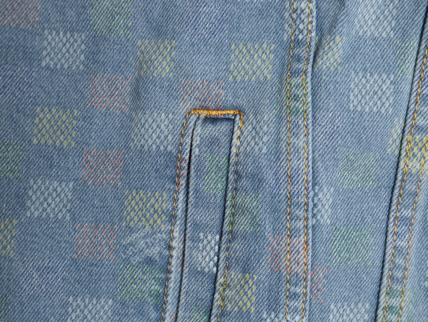 l0*is V*t0n 25fw denim jacket suit