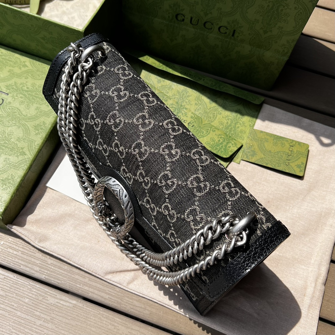 G*u*i dionysus small shoulder bag 11"wx7"hx3.5"d