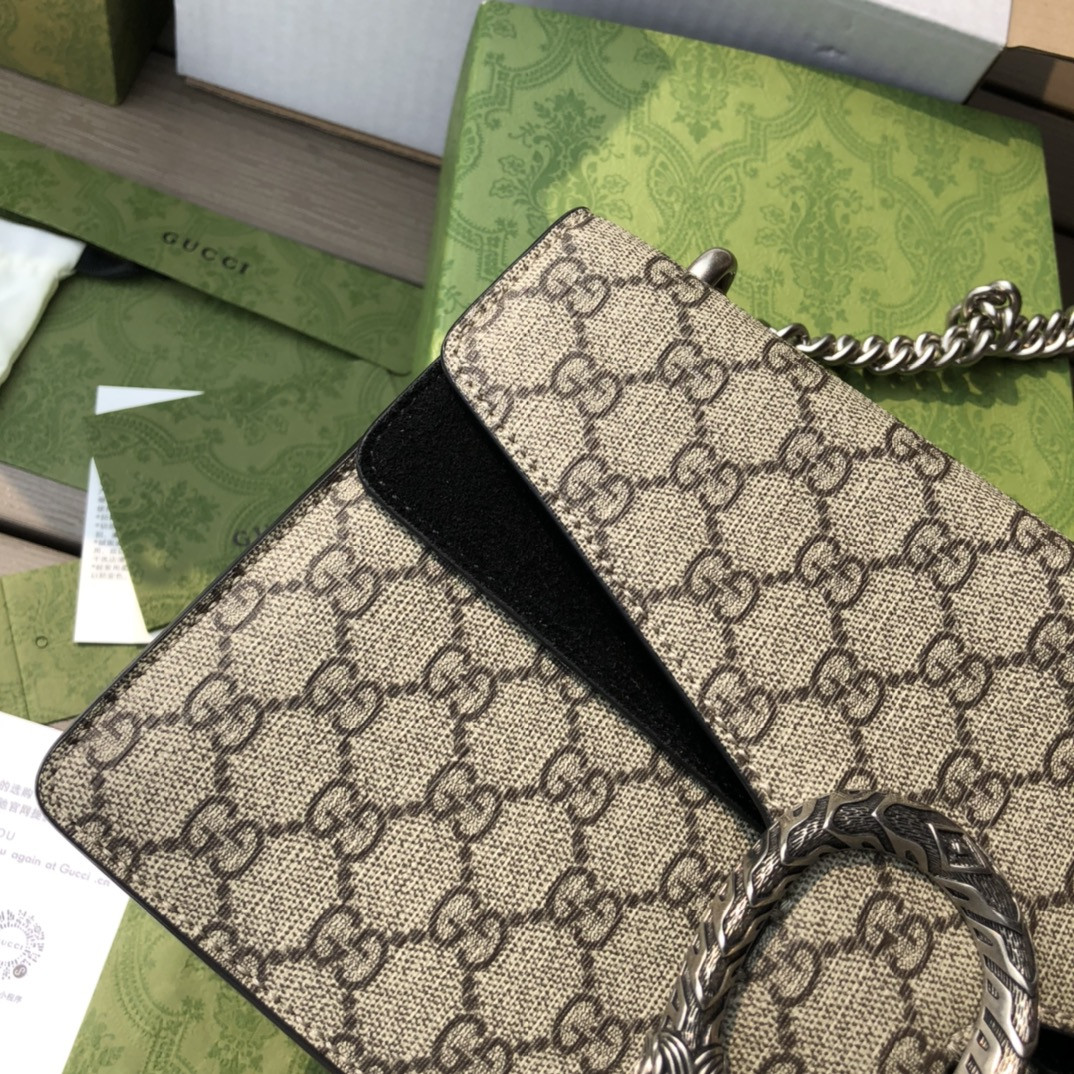 G*u*i dionysus small shoulder bag 11"wx7"hx3.5"d