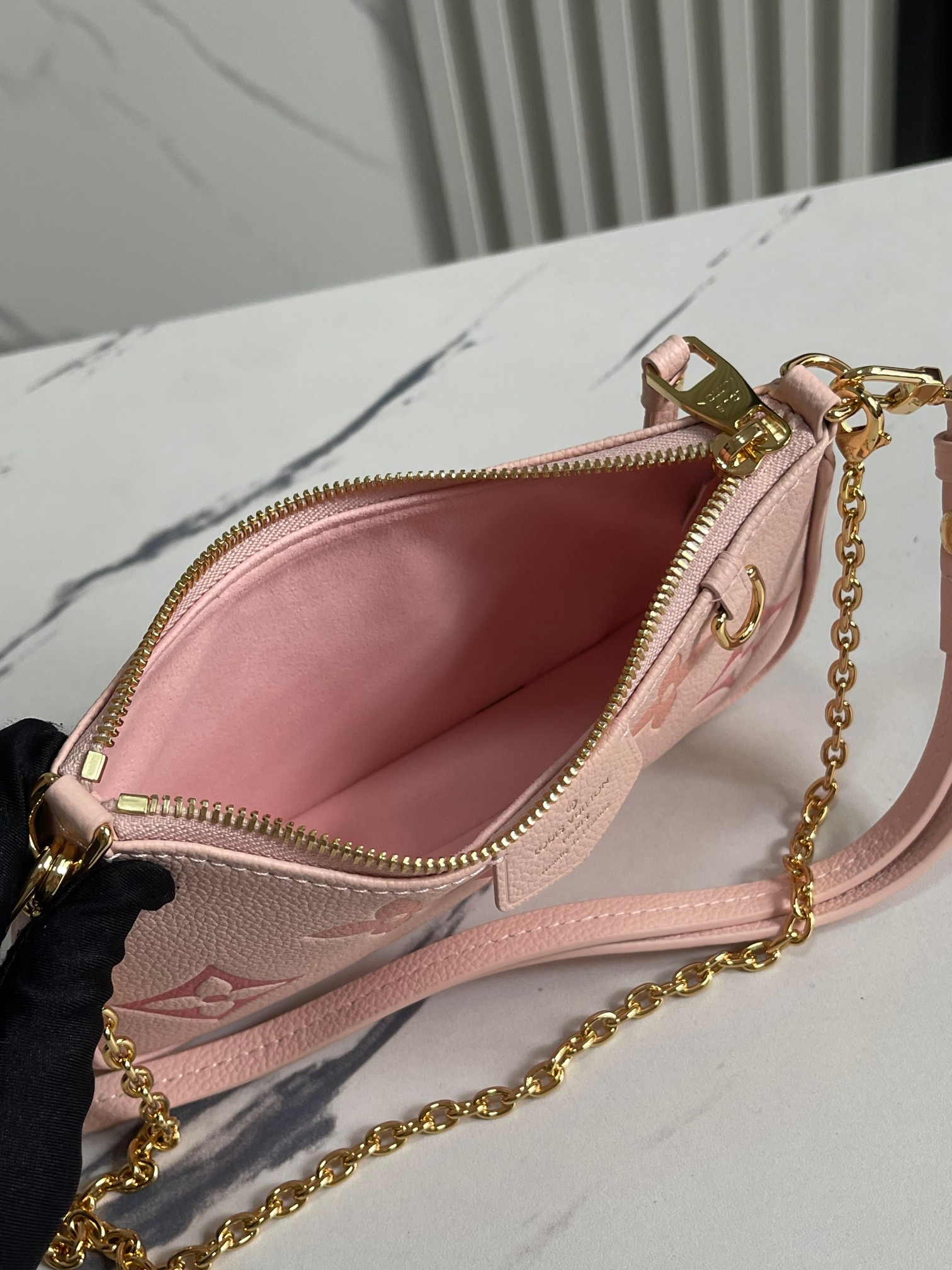 LV EASY POUCH ON STRAP M80348 7.5 x 4.5 x 1.2 inches