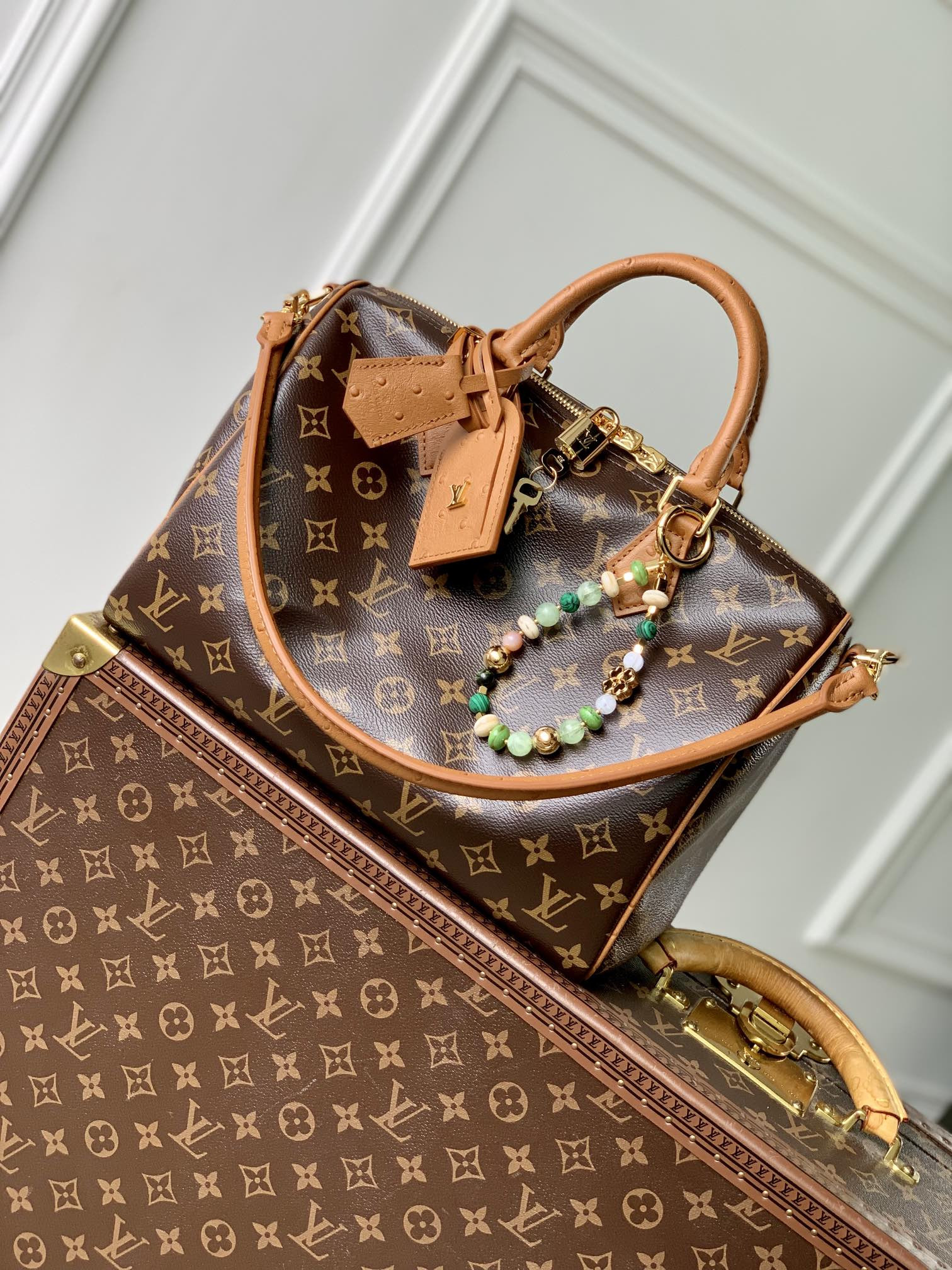 LV Speedy Soft 30 Boho N87212  21 x 17 x 30 cm