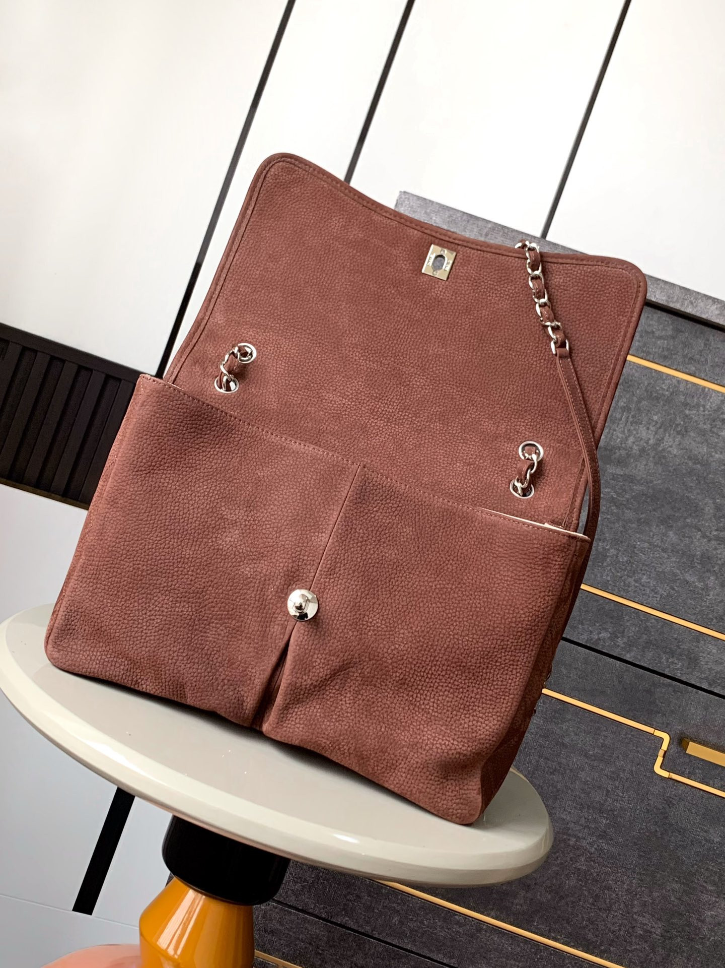 Ch*el shopping bag 34x25x10cm