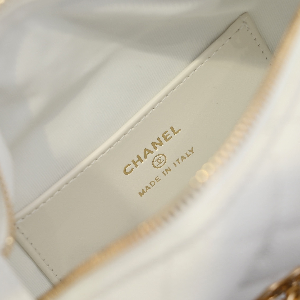 Ch*el clutch 18x17x8cm