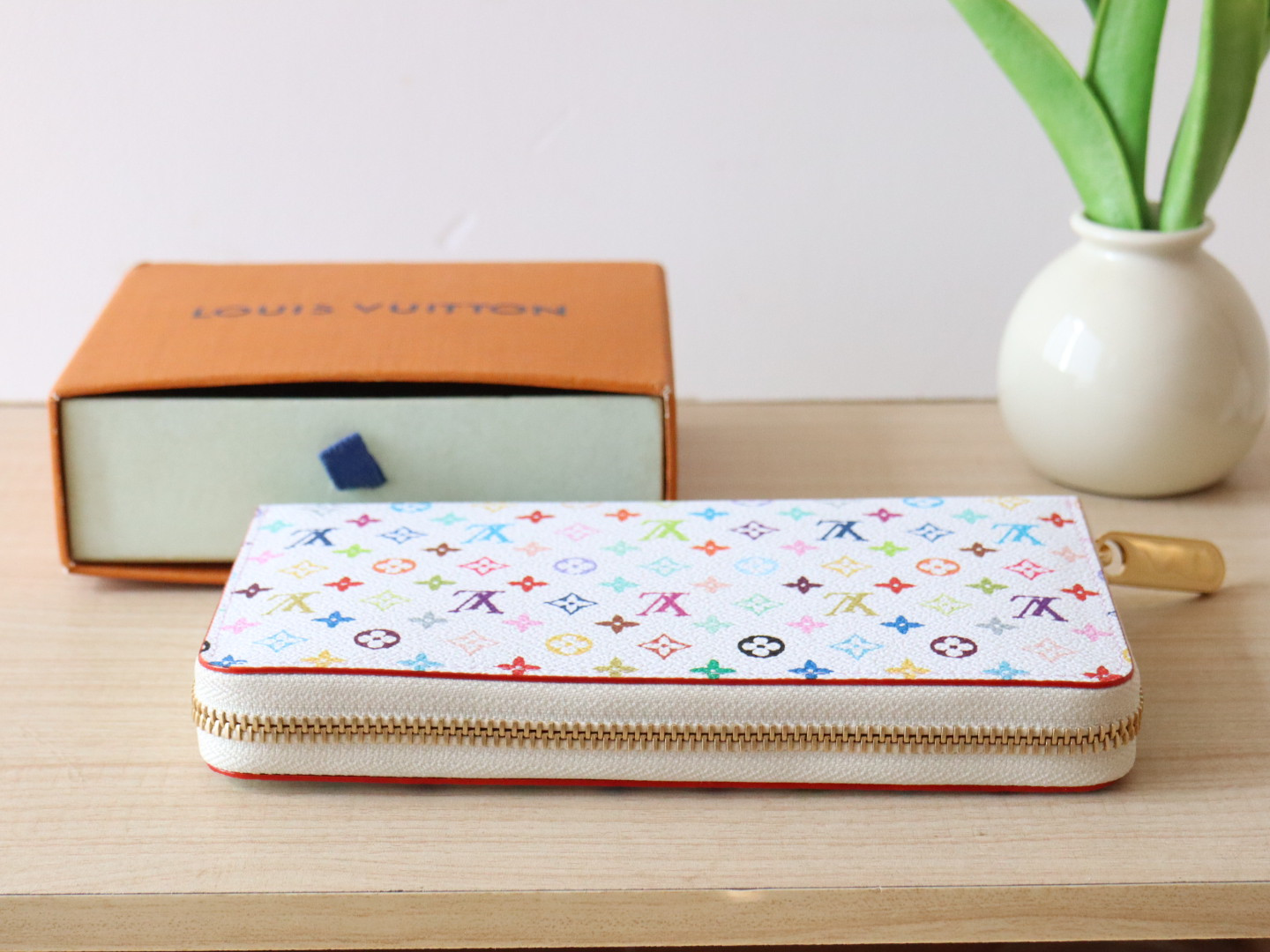 LV x TM Clémence Wallet 19.5×10.5x2.5cm