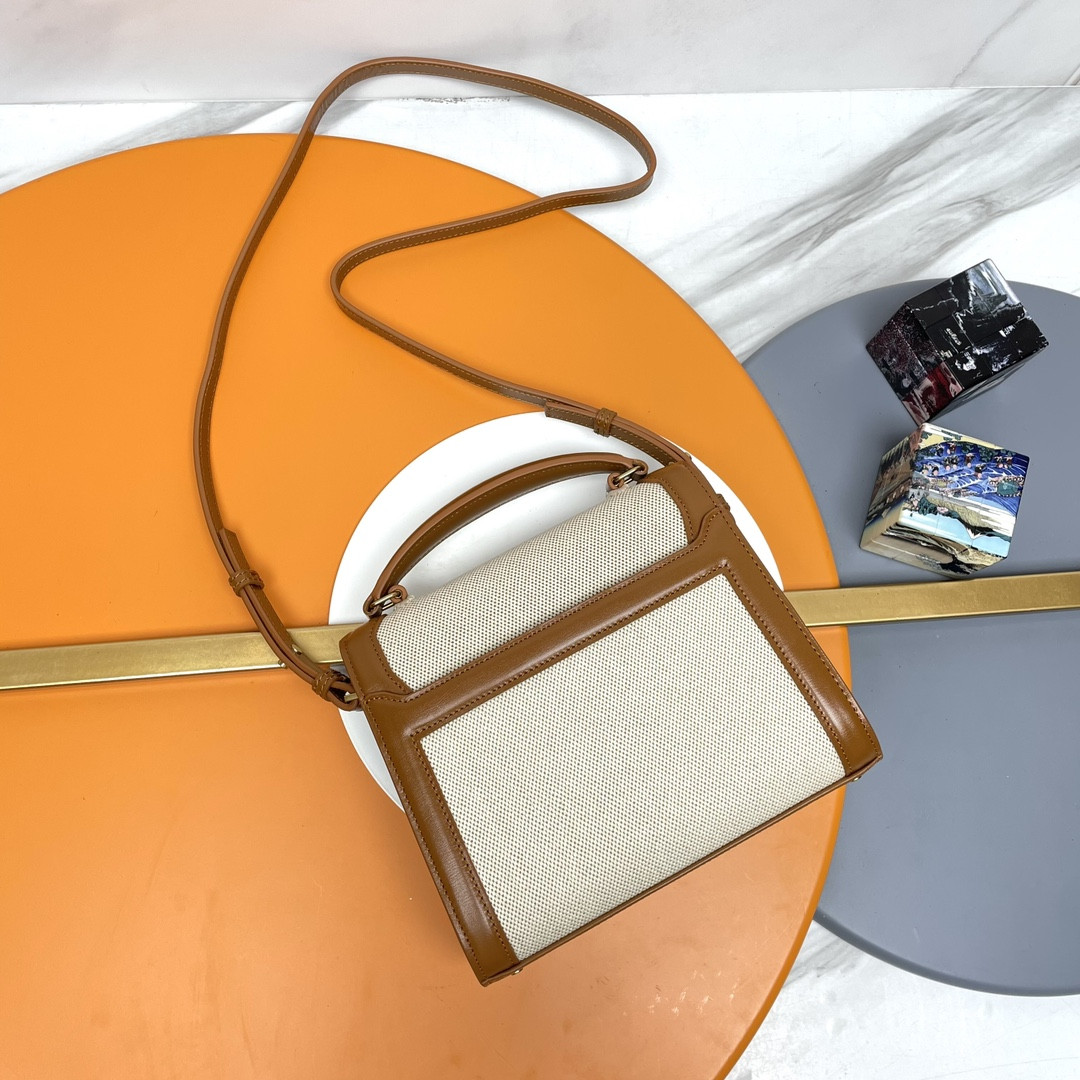 Y*L cassandra mini top handle bag 20x16x7.5cm