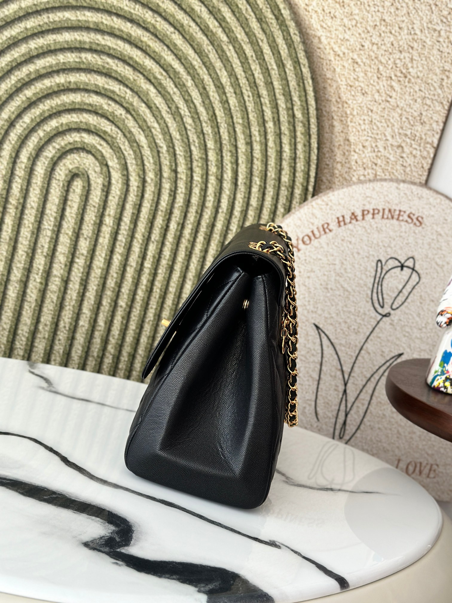 Ch*el shoulder chain bag 33x11x23cm