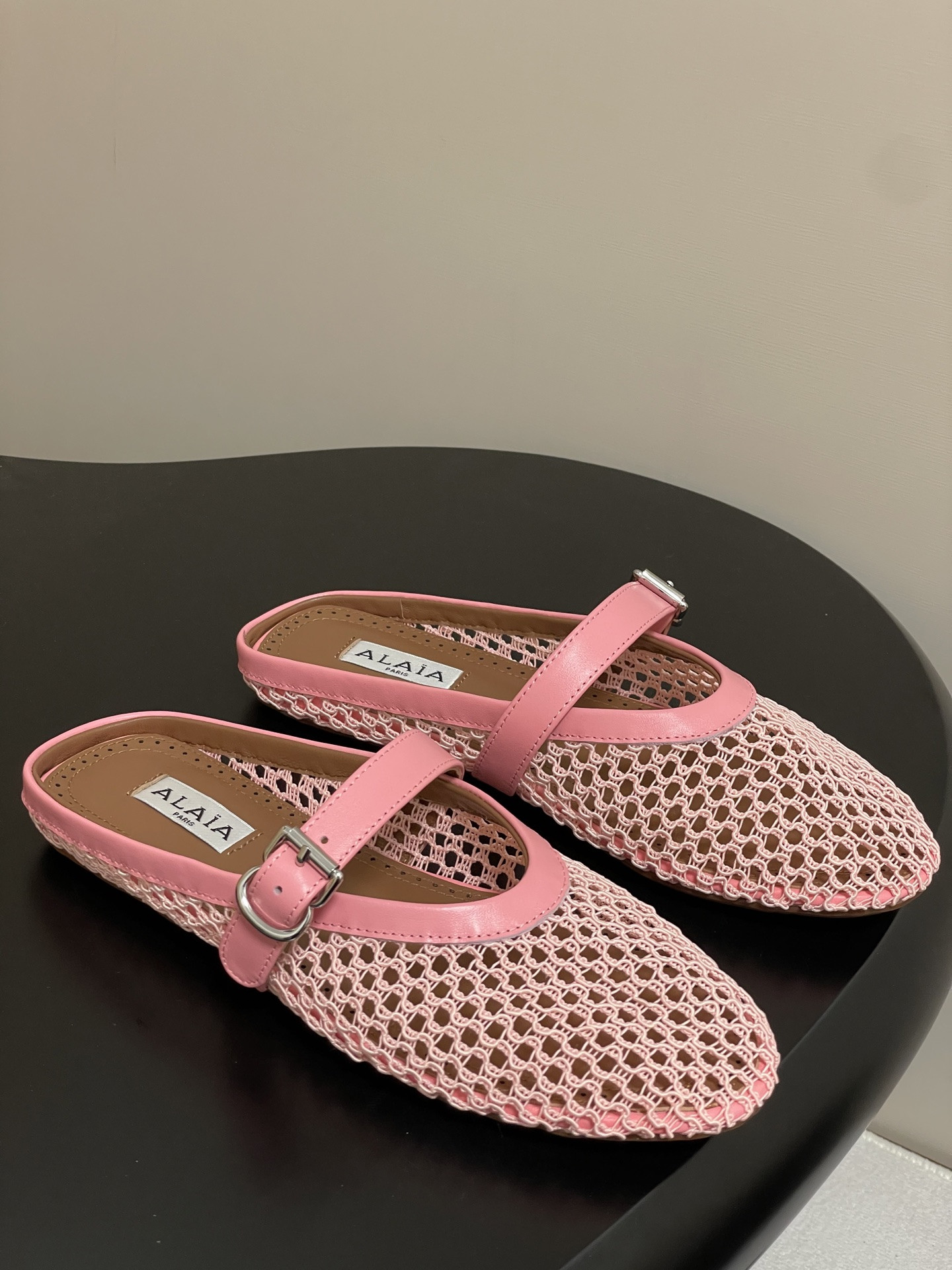 UA Alaia Flat Mules(Customized Size 7-10 days production time)