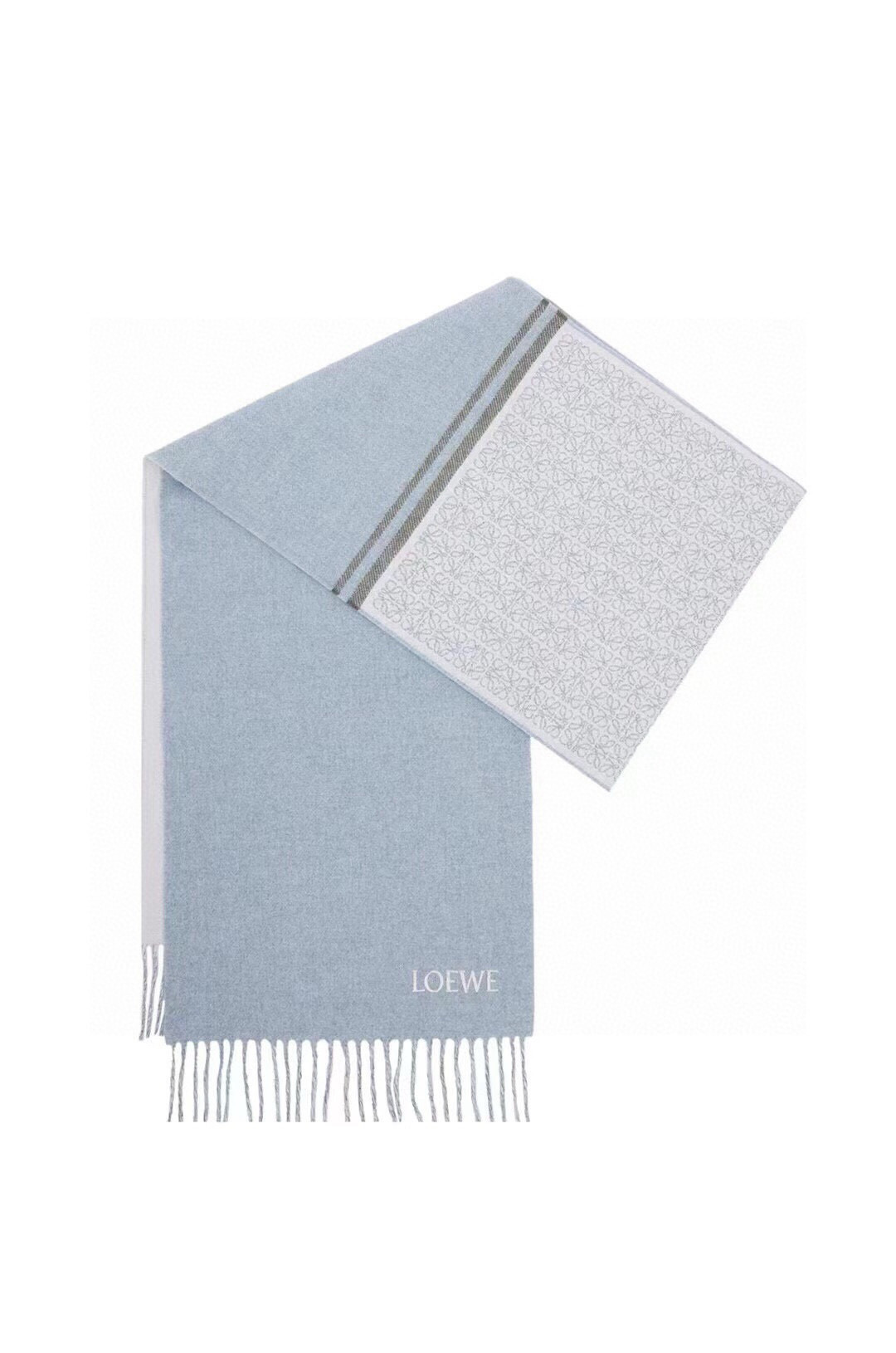 L0ew* scarf 30x182cm 90% wool 10% cashmere